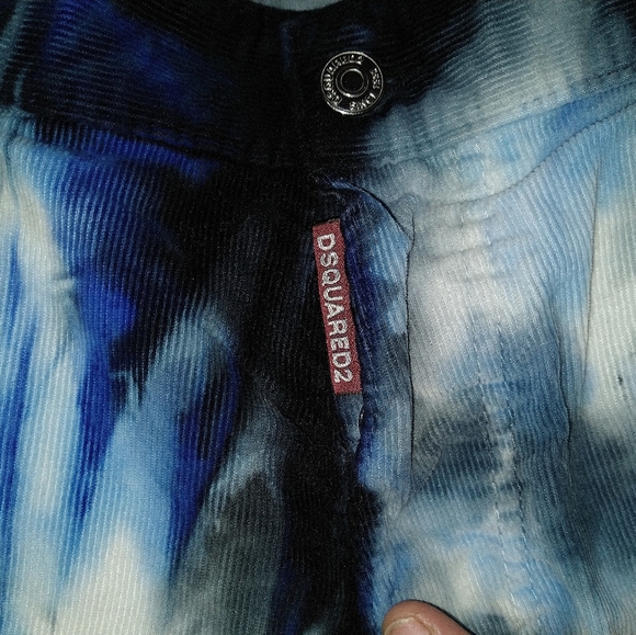 Dsquared2 tie dye Corduroy pants - Picture 6 of 9